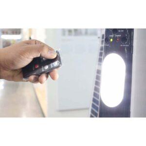 b0d35312f9d2921ce45778f72988265c 1 พัดลมโซล่าเซลล์ 18 นิ้ว LD-300B18 12V 5AH พร้อมแผง 20W/15V