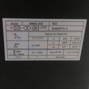 a8c7cf493806790ca8625b64352706a3 ตู้เชื่อม MAGNUM MMA-300 140A INVERTER สีส้ม กล่องพลาสติก (เล็ก)